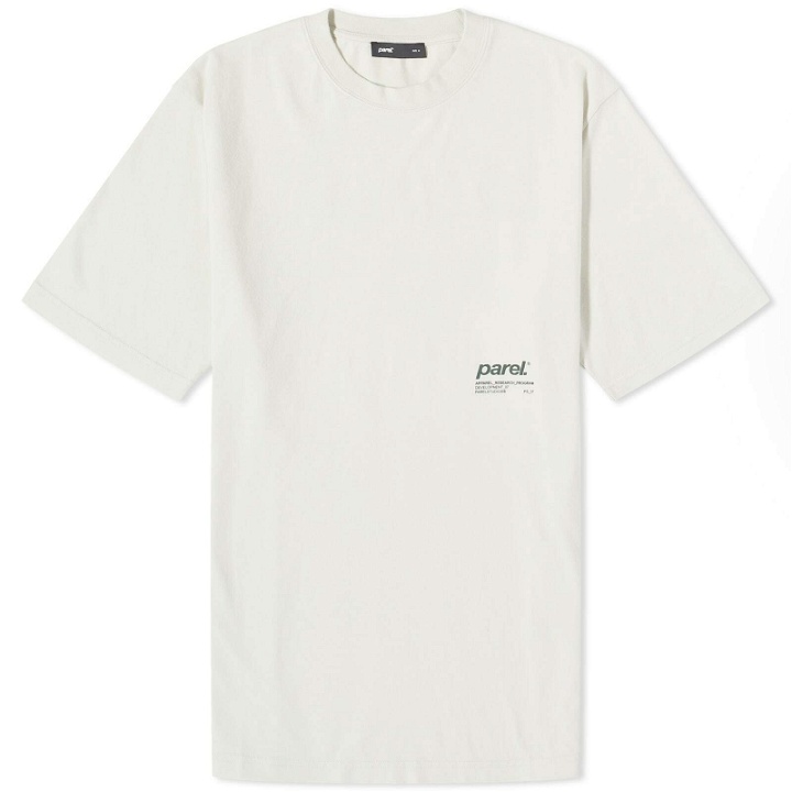 Photo: Parel Studios Men's BP T-Shirt in Off White