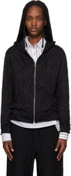 POST ARCHIVE FACTION (PAF) Black Zip Hoodie
