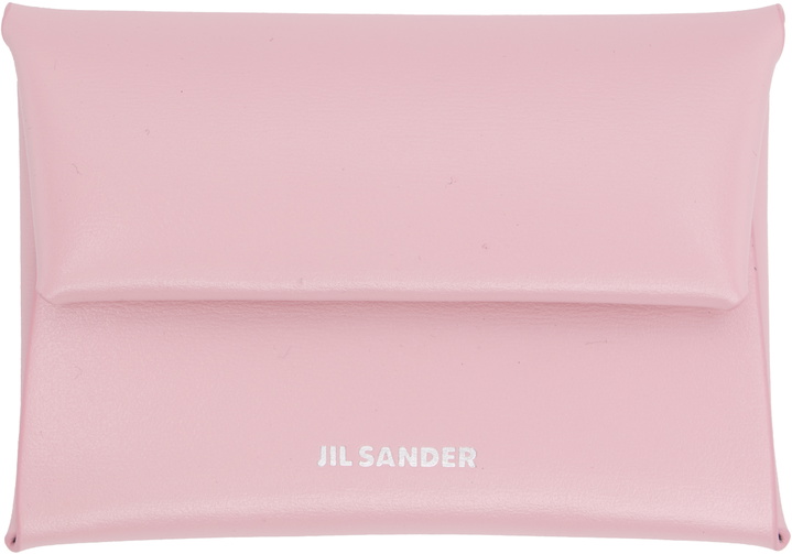 Photo: Jil Sander Pink Folded Coin Pouch