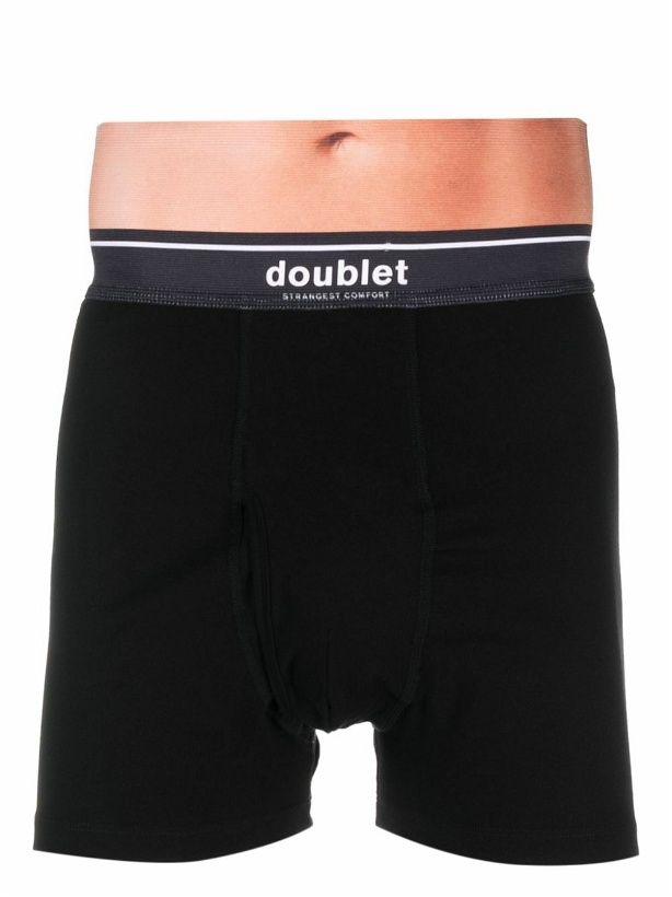 Photo: DOUBLET - Logo Cotton Boxer
