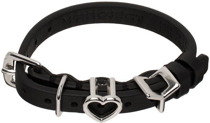 Photo: Y/Project Black Y Heart Belt Bracelet