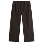 LESET Women's Kyoto Carpenter Pants in Chocolate