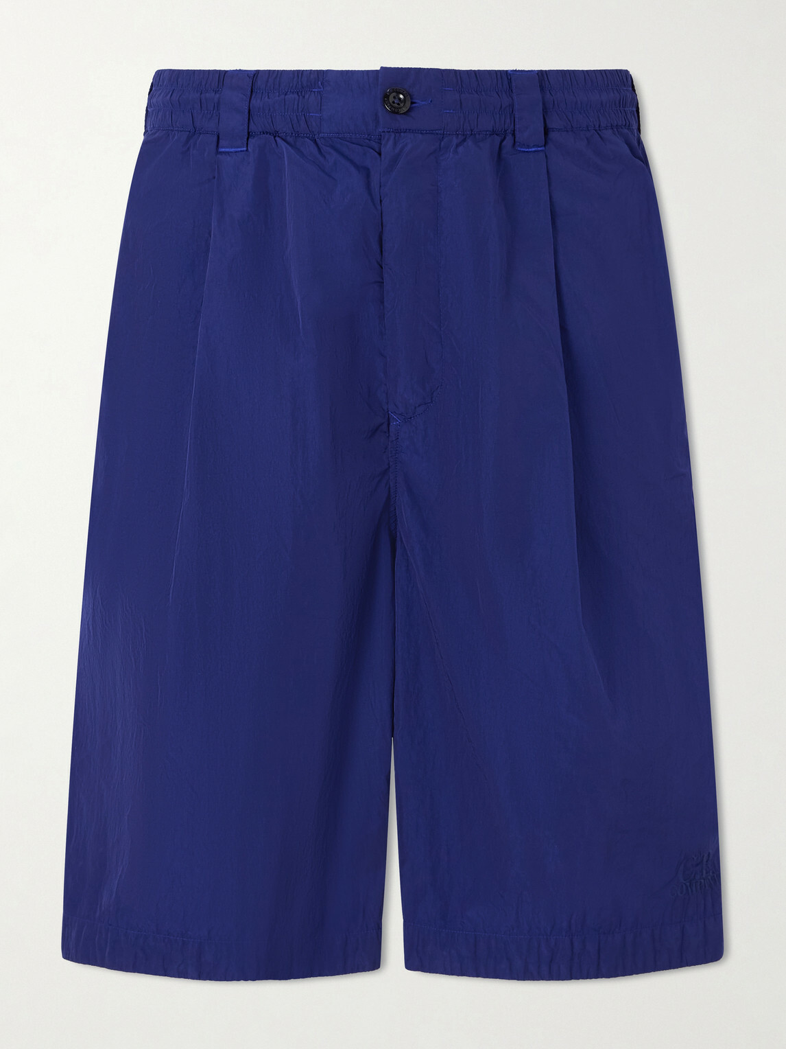 C.P. Company - Straight-Leg Shell Shorts - Blue