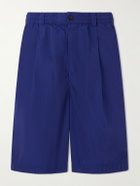 C.P. Company - Straight-Leg Shell Shorts - Blue