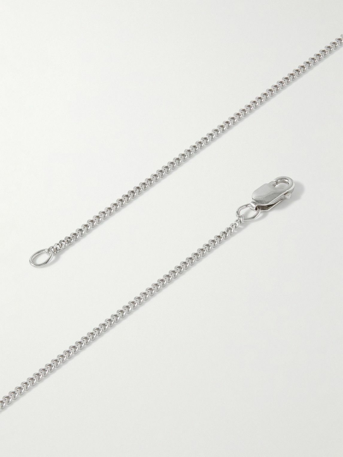 Miansai - Aegis Trilogy Silver Agate Pendant Necklace Miansai