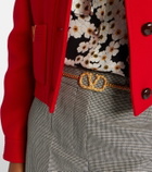 Valentino VLogo crystal-embellished belt