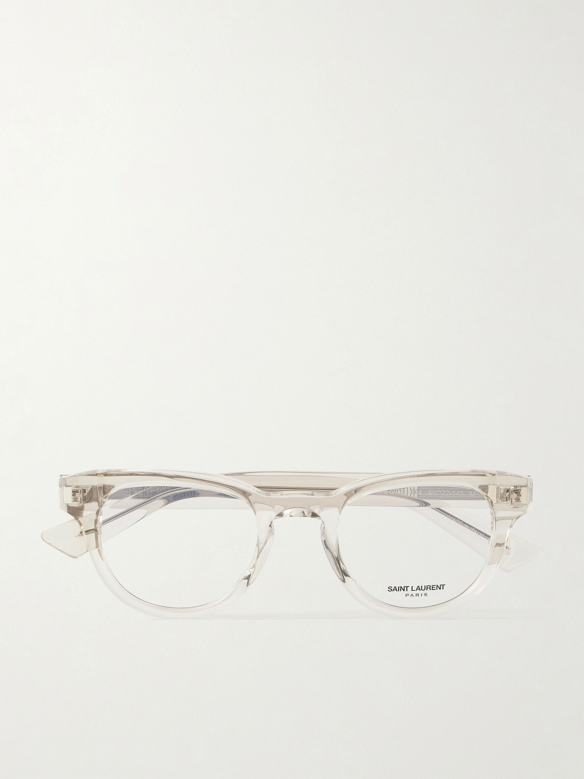 SAINT LAURENT - SL 876 Round-Frame Acetate Optical Glasses