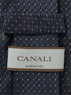 Canali - 8cm Silk-Jacquard Tie