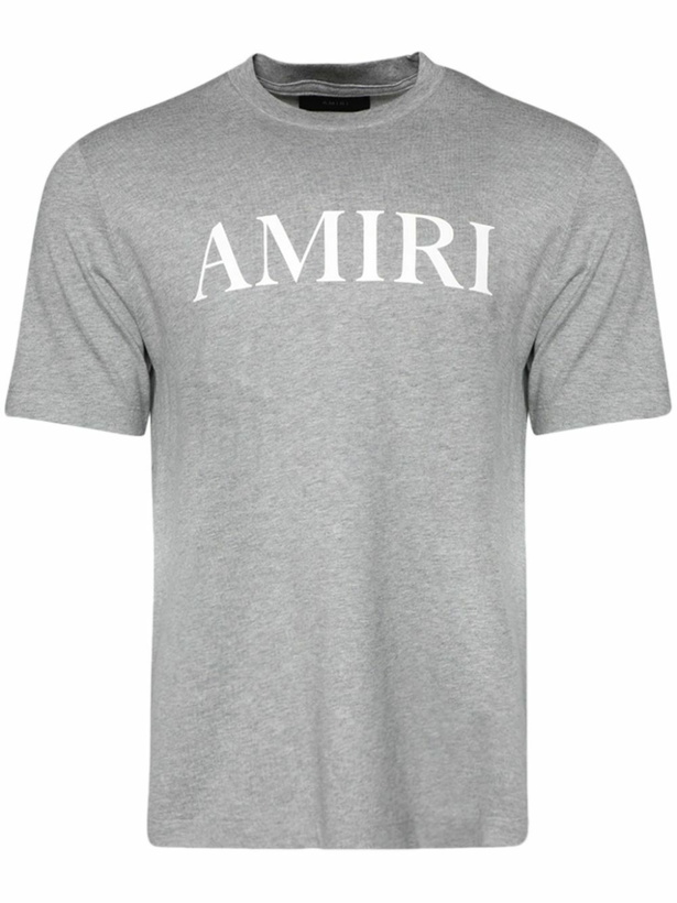 Photo: AMIRI Logo-Print T-Shirt