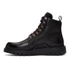 Moncler Black Isaac Lace-Up Boots