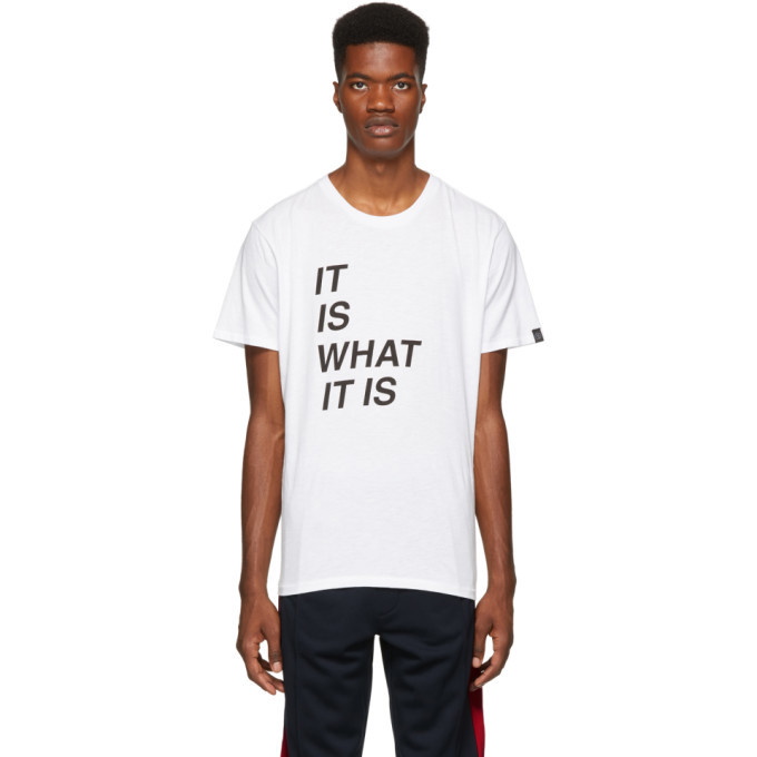 Photo: rag and bone White It Is What It Is T-Shirt