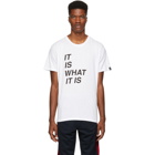 rag and bone White It Is What It Is T-Shirt