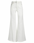 Sacai Womens Jeans in White