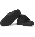AMI - Suede and Leather Sneakers - Black