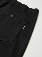 Folk - Assembly Brushed Cotton-Twill Trousers - Black