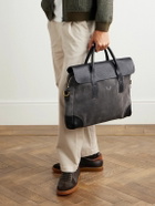Bennett Winch - Suede and Leather Briefcase