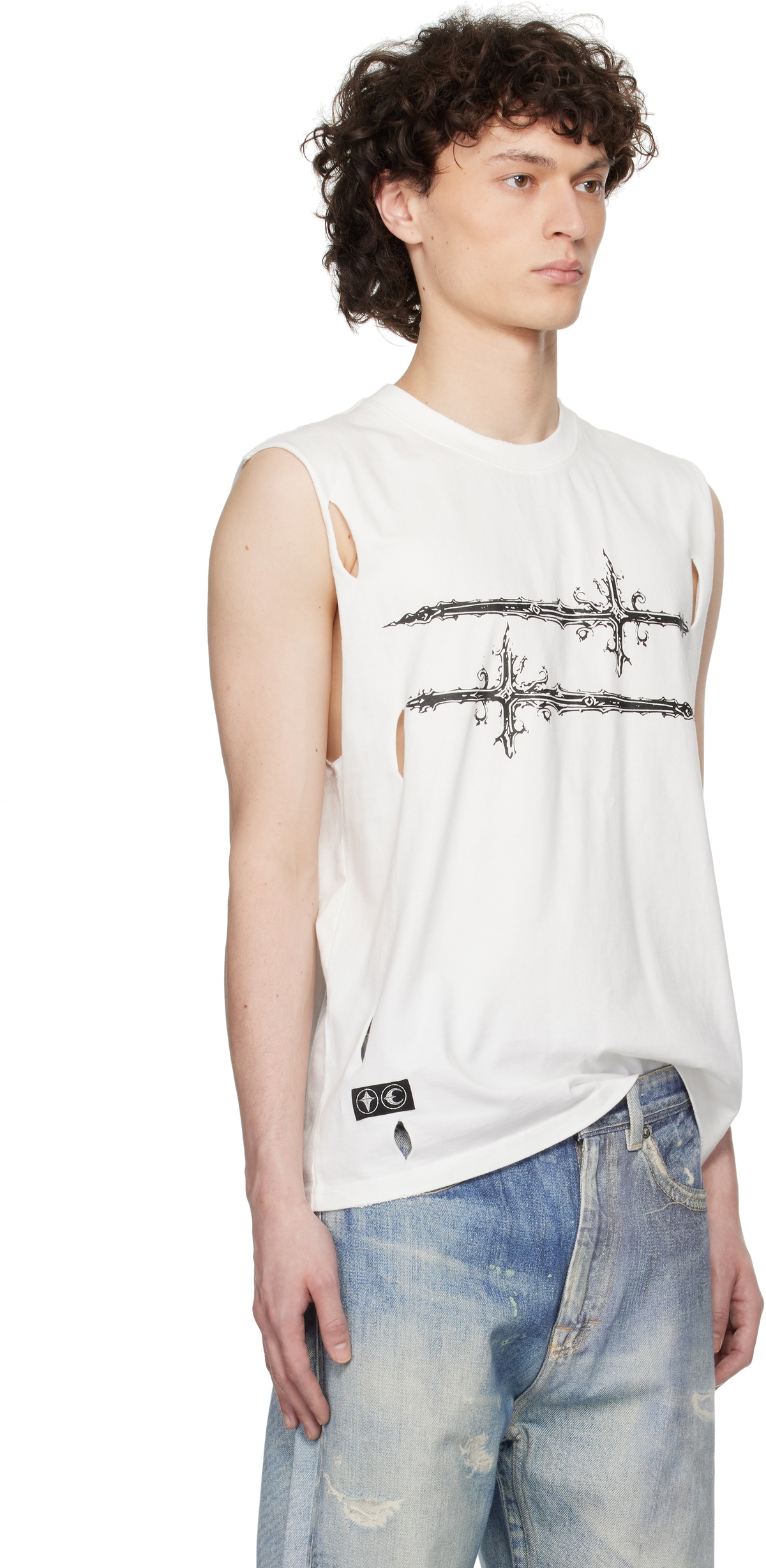 THUG CLUB Tank Top White 2 サグクラブ タンクトップ