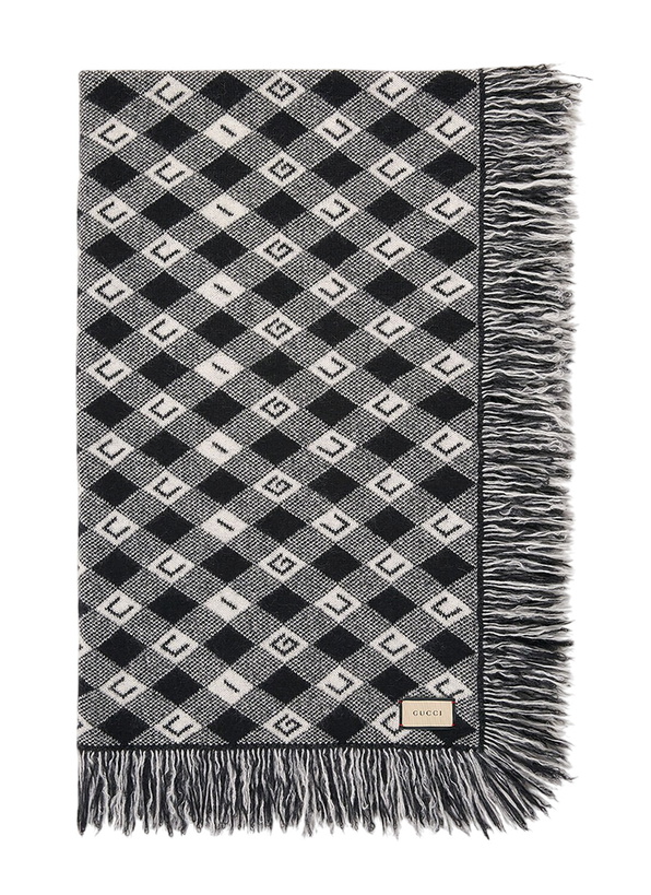 Photo: Gucci GG Check Blanket