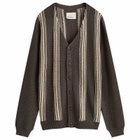 Magic Castles Men's Frank Cardigan in Charcoal Mesh