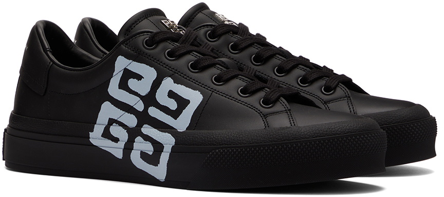 GIVENCHY + Josh Smith City Sport Printed Leather Sneakers for Men