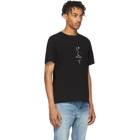 Saint Laurent Black Mystique Print T-Shirt