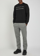 Moncler Logo-print Cotton Sweatshirt Black