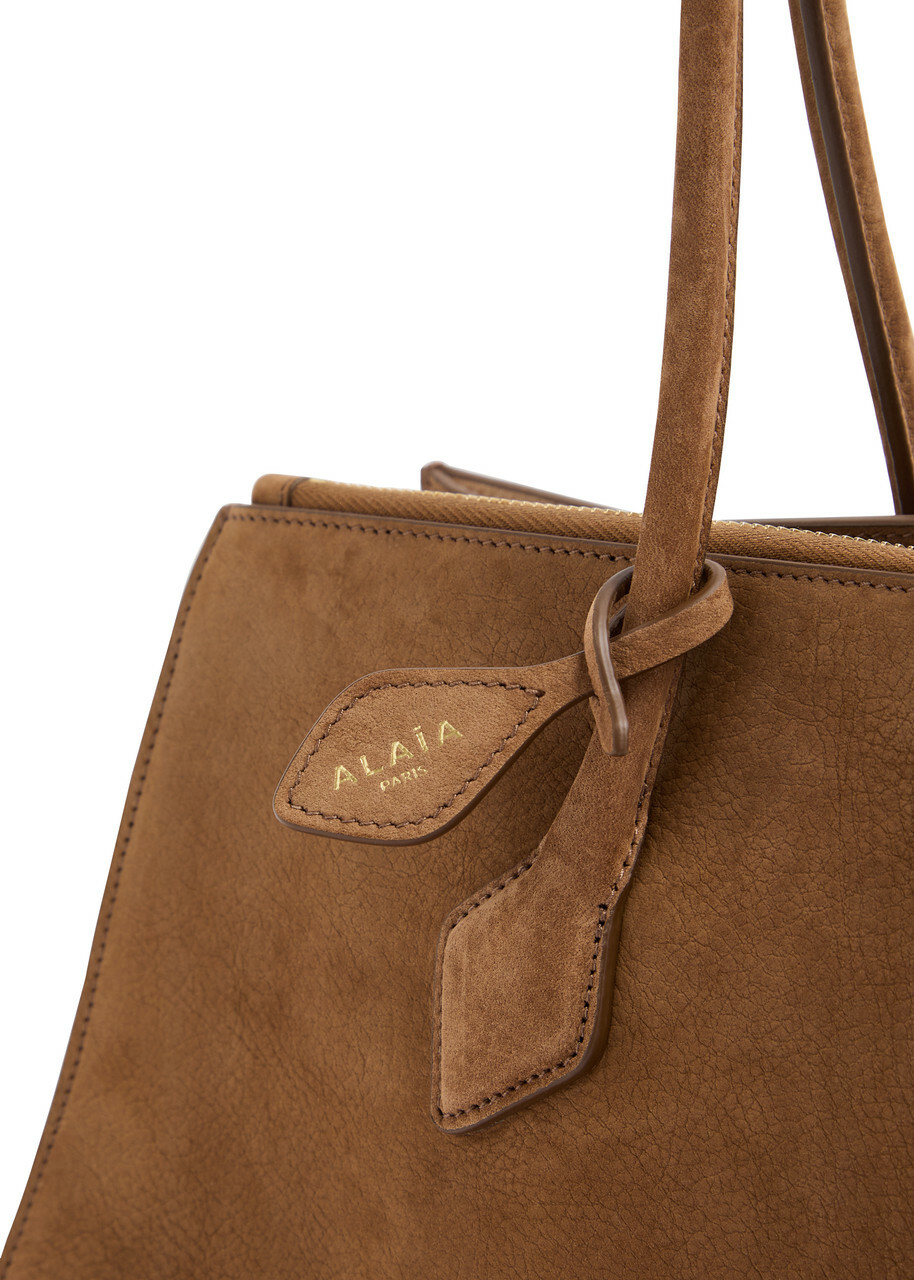 Alaïa Le Teckel Nubuck Tote - Tan - One Size