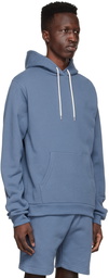 John Elliott Blue Cotton Hoodie