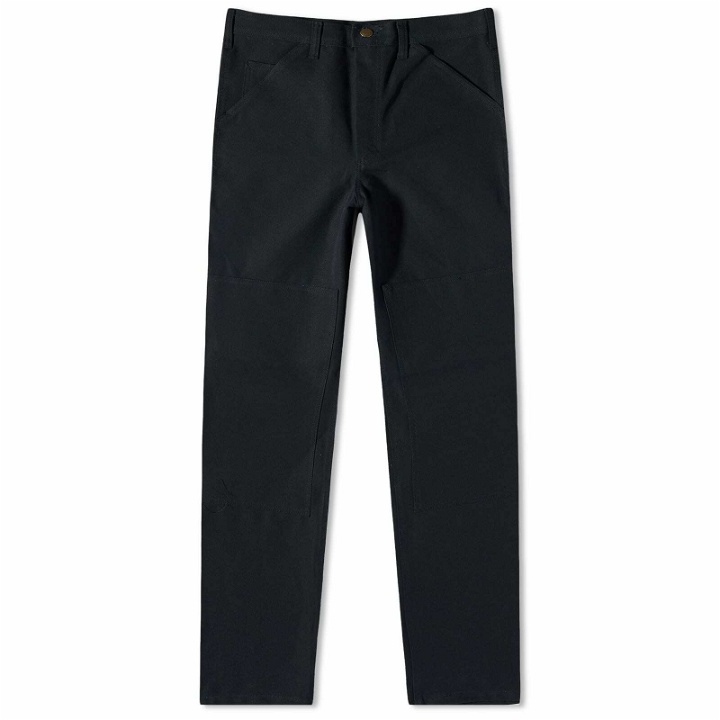 Photo: Stan Ray Men's Double Knee Painter Pant in Black Duck