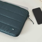 Rains Men's Laptop Cover Quilted 13” in Silver Pine