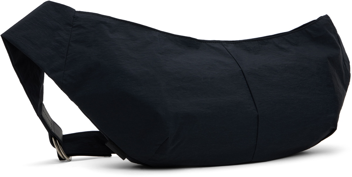 master-piece Navy Sash Sling L Pouch