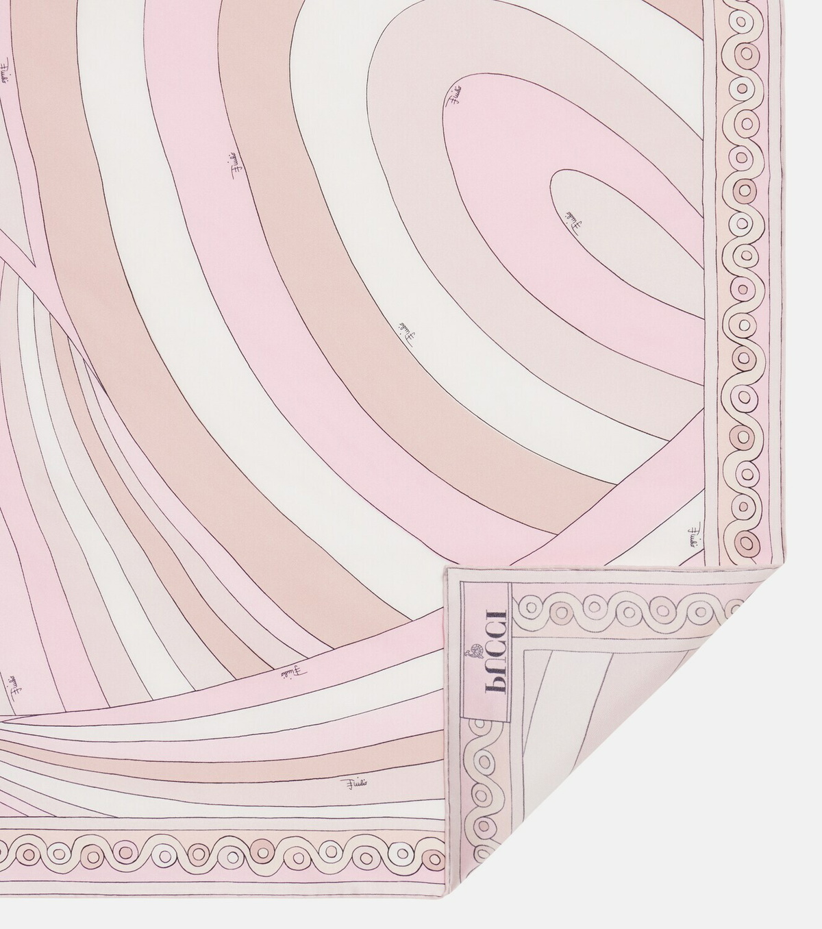 Pucci Iride silk twill scarf