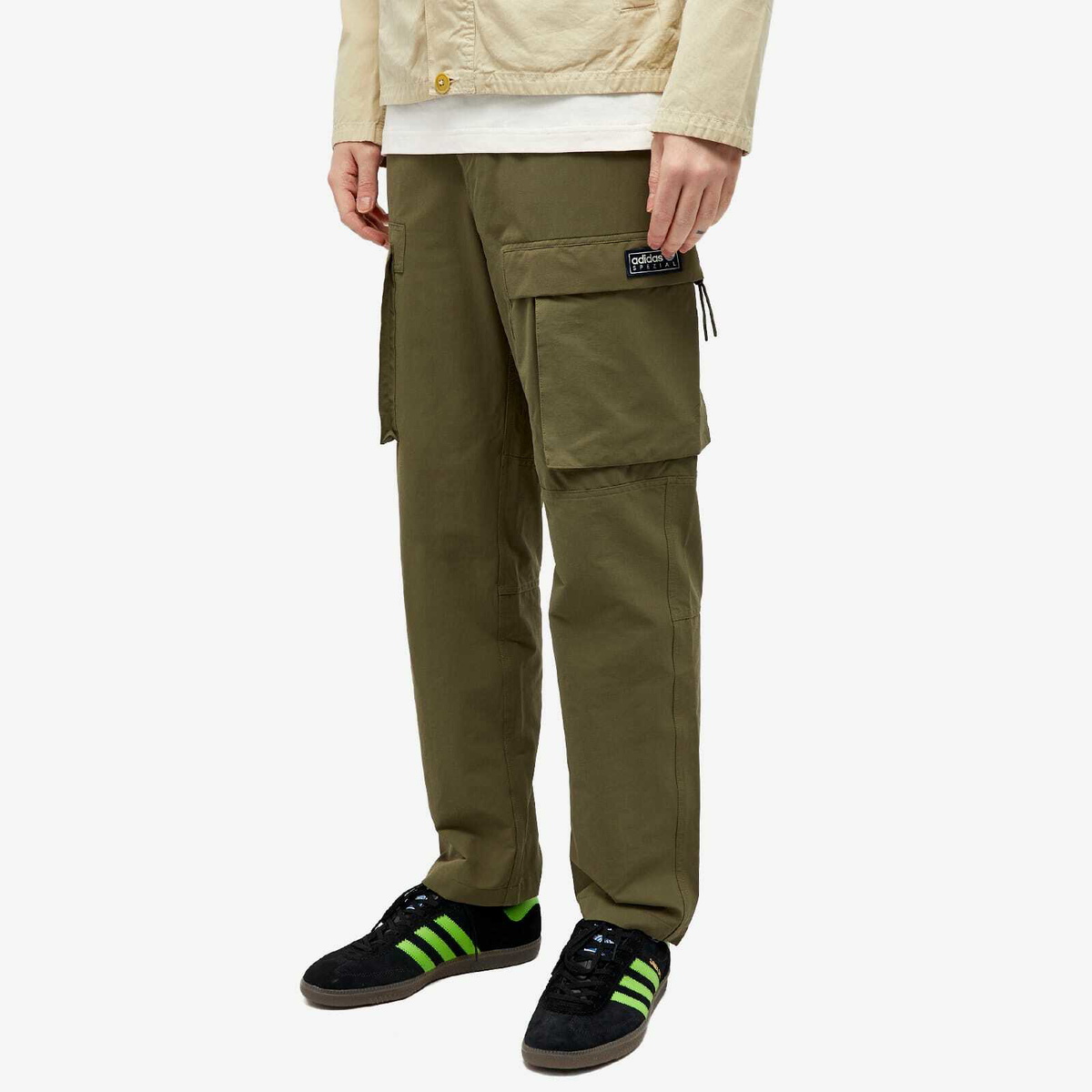 Adidas Statement Men's Adidas SPZL Rossendale Pant in Olive/Strata