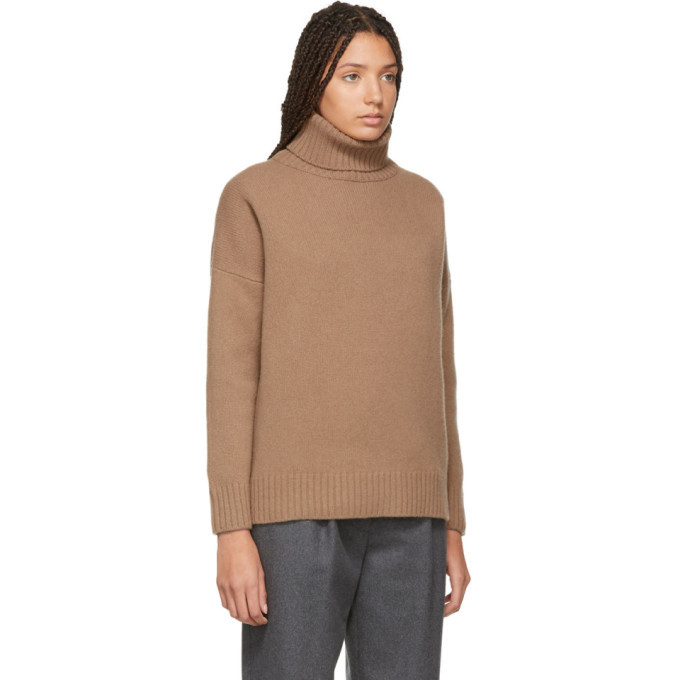 Harmony Tan Windy Turtleneck