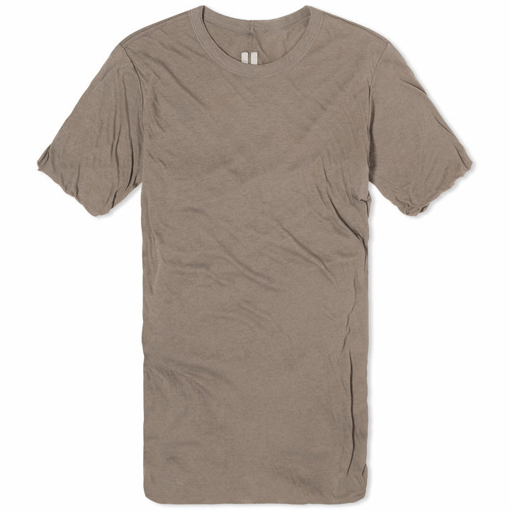 Photo: Rick Owens Men's Double T-Shirt in Dust