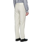 Sunnei Beige Patches Straight Trousers