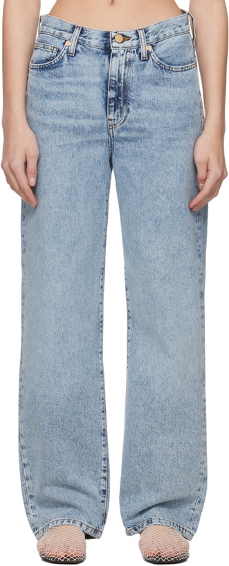 Photo: TOVE Blue Sofie Relaxed Leg Jeans