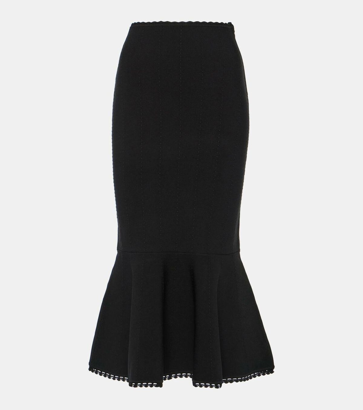 Victoria Beckham VB Body scalloped midi skirt Victoria Beckham