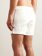 TOM FORD - Slim-Fit Short-Length Swim Shorts - Neutrals
