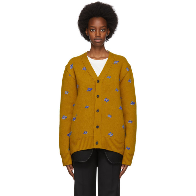 ADER error Green Bluessom Cardigan ADER error