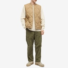 Kestin Men's Linton Down Vest in Dark Khaki