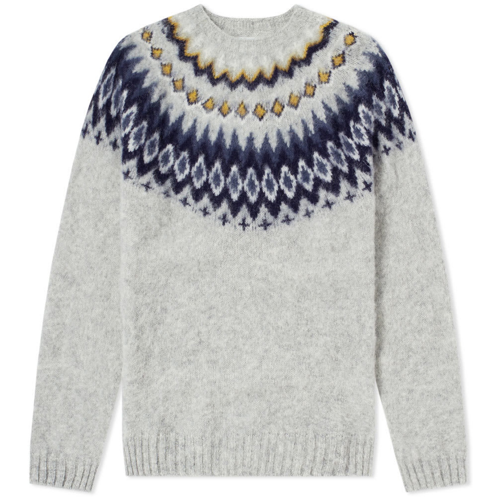 Norse Projects Birnir Fair Isle Crew Knit Norse Projects