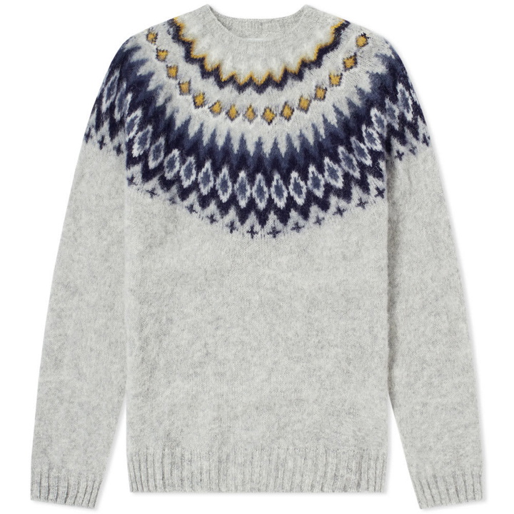 Photo: Norse Projects Birnir Fair Isle Crew Knit