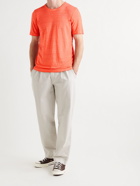 120% - Linen T-Shirt - Orange
