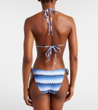 Melissa Odabash Cancun chevron bikini bottoms