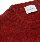Kingsman - Shetland Wool Sweater - Burgundy