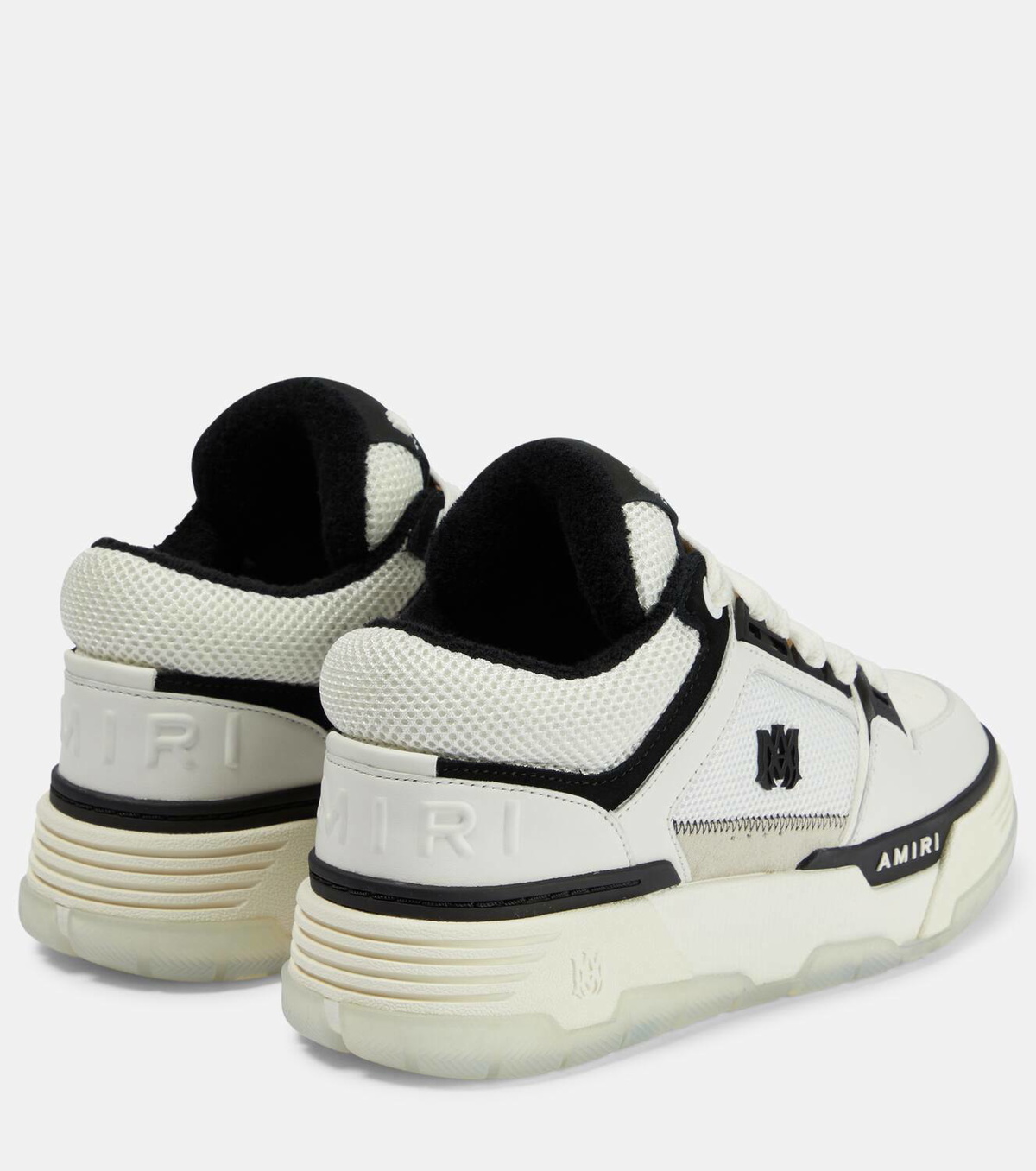 【AMIRI】MA-1 スエードトリム メッシュ＆レザースニーカー Amiri Men's MA-1 Leather & Mesh Low-Top Sneakers | Neiman Marcus