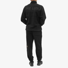 Men's AAPE Half Zip Fleece in Black