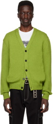 Marni Green Button Cardigan