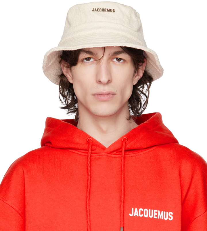 Photo: Jacquemus Off-White Le Raphia 'Le Bob Gadjo' Hat